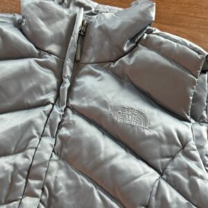 North Face Silver Vest Small